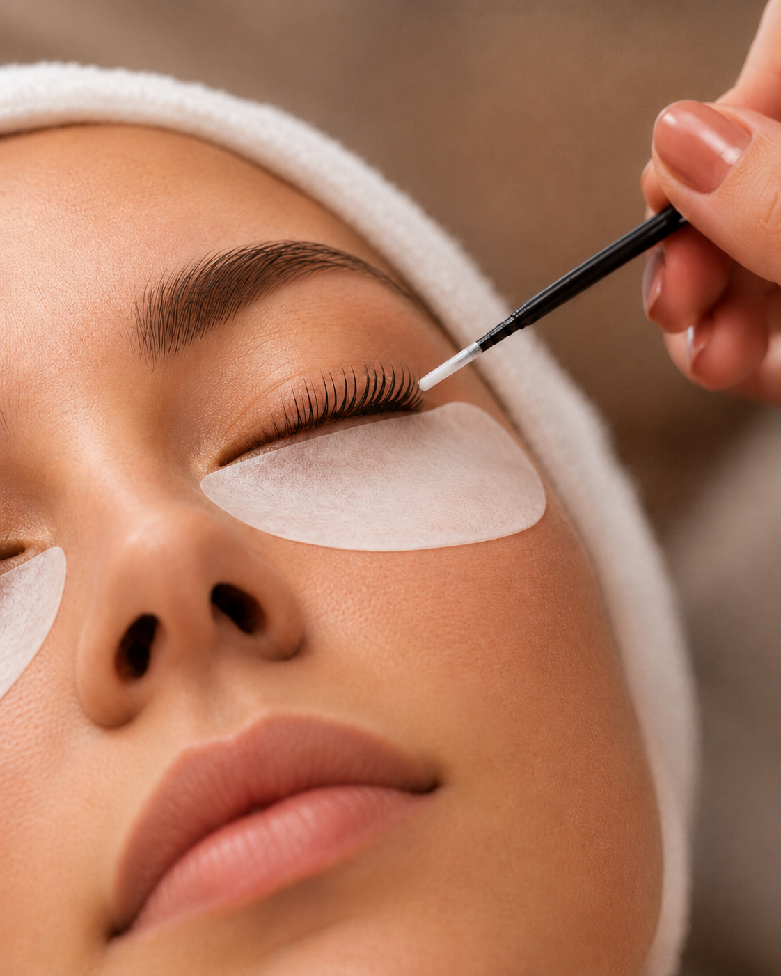 Wimperlift botox behandeling
